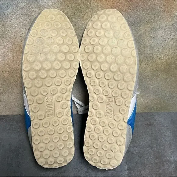 Brooks Vanguard Blue/Grey/White Women's Retro Style Sneakers Size 9 - Picture 16 of 16